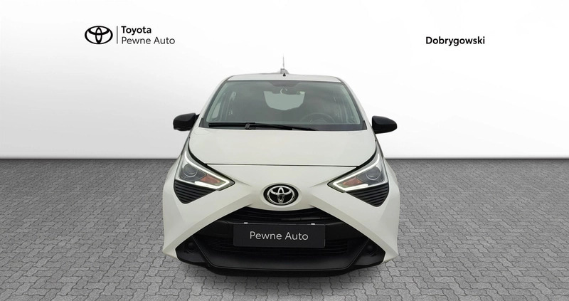 Toyota Aygo cena 39900 przebieg: 44154, rok produkcji 2019 z Szczucin małe 211